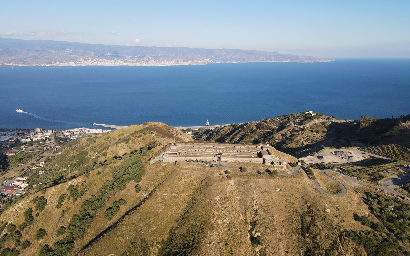 Vista aerea Forte Cavalli