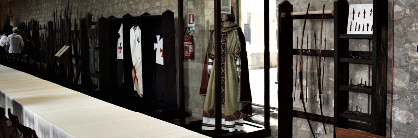 Il museo delle armi bianche medievali al castello di Montalbano Elicona 