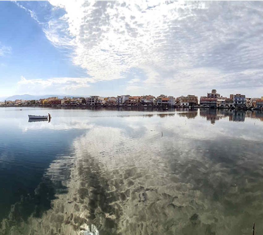 Panorama dei laghetti di Ganzirri