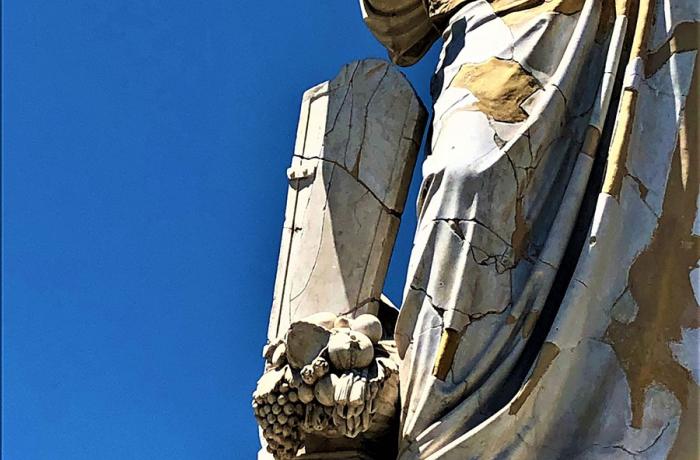 La statua della “Tyche” di Messina