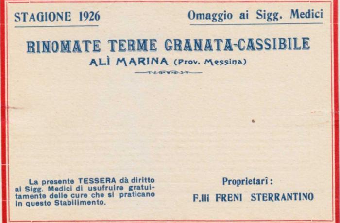 Terme di Alì Marina