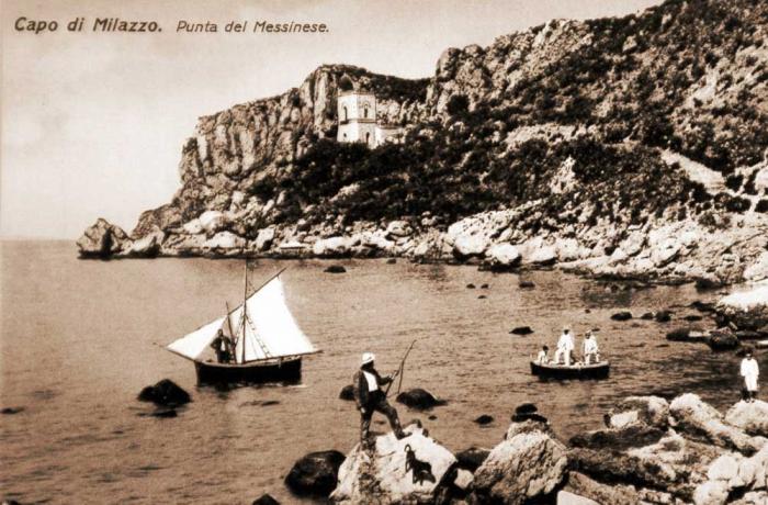 Capo Milazzo, la Chiesa Rupestre di S. Antonino, la Grotta di Polifemo
