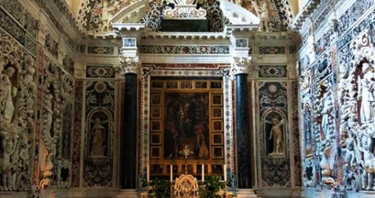 La Chiesa Madre dei SS. Apostoli Filippo e Giacomo a Naso, Cappella del SS. Rosario - foto di Rosy Schiavo e Domenico Paternostro