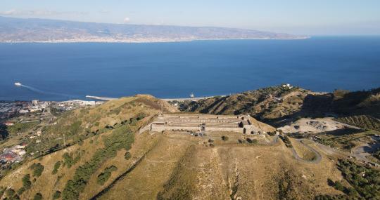 Vista aerea Forte Cavalli