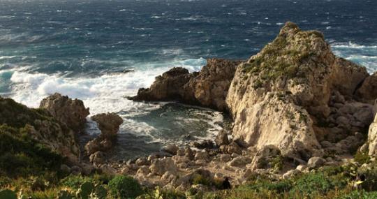 Capo Milazzo, la Chiesa Rupestre di S. Antonino, la Grotta di Polifemo
