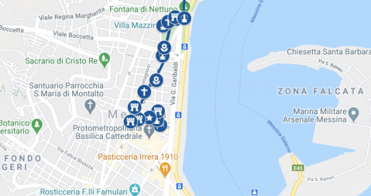 Percorso blu